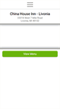 Mobile Screenshot of chinahouseinnlivonia.com